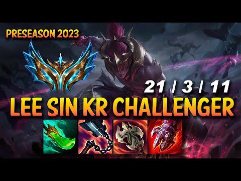 LEE SIN vs TALIYAH Jungle - KR Ranked