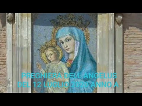 Preghiera delľ Angelus  presieduta dal  Santo Padre Papa Francesco 12/07/2020