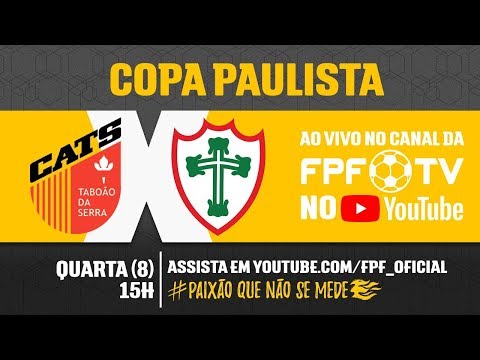 Taboão da Serra 1 x 1 Portuguesa - Copa Paulista 2018