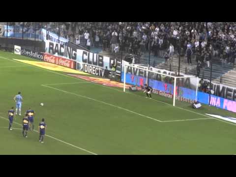 Gol de Saja / Racing Club 1 Boca 2