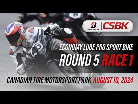 2024 Bridgestone CSBK - Economy Lube Pro Sport Bike Round 5, Race 1 at Canadian Tire Motorsport Park