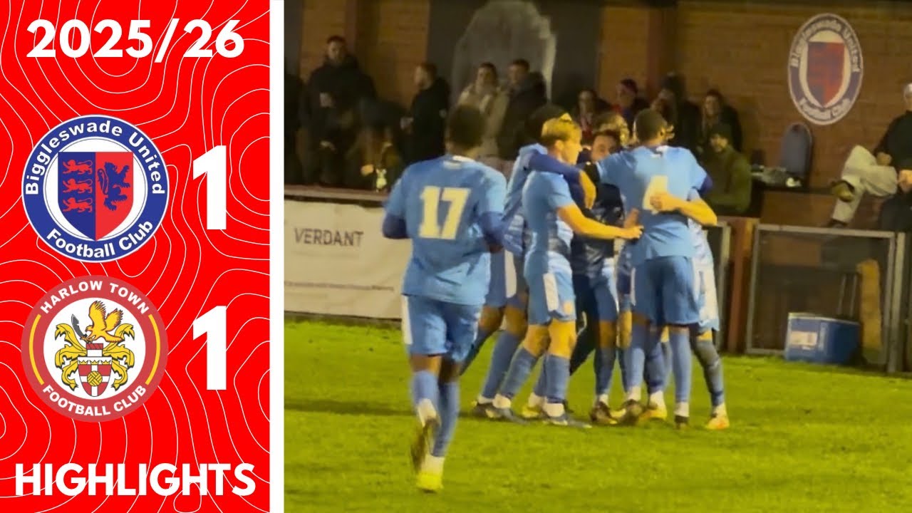 Harleston Town vs Biggleswade Town Match Summary Season 2024/2025