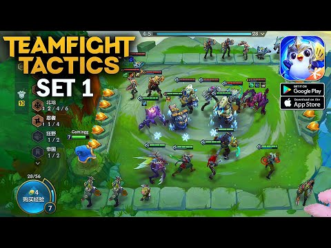 Teamfight Tactics Mobile (Set 1) - NEW Version Gameplay (Android/IOS)