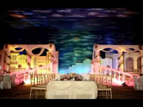 Larry Natividad Wedding Event Styling - Venetian Setting