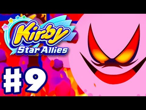 Kirby Star Allies - Gameplay Walkthrough Part 9 - ALL BOSSES! 100%! Ultimate Choice Soul Melter!