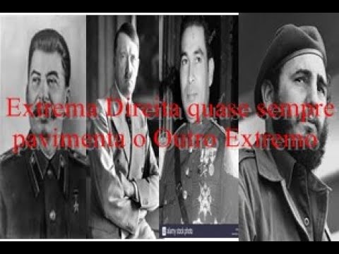 Extrema Direita quase sempre pavimenta o Outro Extremo