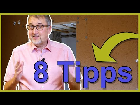 Lehmbauplatten als nachhaltige Alternative zu Gipskartonplatten!