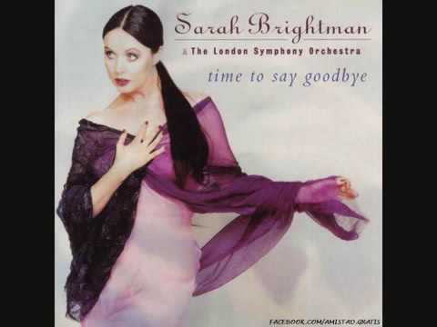 SARAH BRIGHTMAN TIME TO SAY GOOBYE