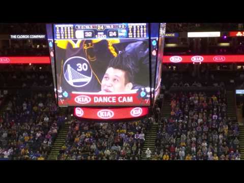 Warrior's Dance cam Jeremy Lin's mohawk