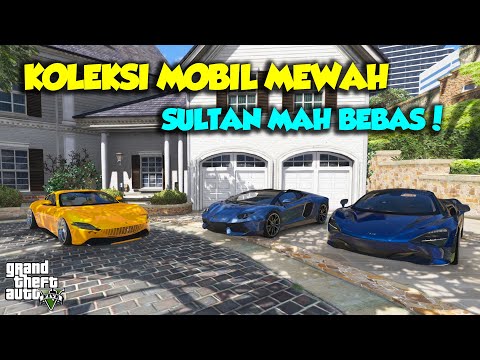 KOLEKSI MOBIL MEWAH SULTAN FERRARI ROMA MODIF - GTA V SULTAN UPIN IPIN SPESIAL