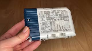 Mean Well LCM-40DA 6ti úrovňový zdroj s DALI 40W