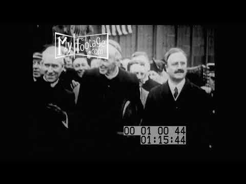 1919 Belgian Cardinal Désiré-Joseph Mercier is Welcomed in NYC and Honored at Columbia University