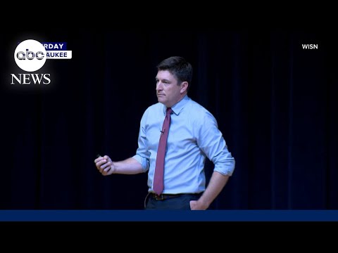 Republican Rep. Bryan Steil booed defending Trump tariffs at Wisconsin town hall