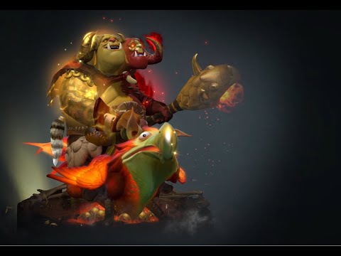 [DotA 2] Ogre Magi Arcana Hard Support Gameplay 7.29d