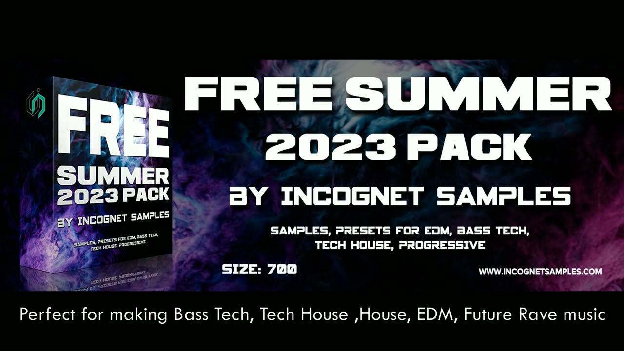 BIG FREE SUMMER 2023 Samples & Presets Pack [For EDM, Tech, Bass House]