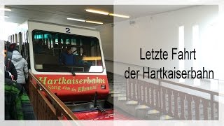 preview picture of video 'Letzte Fahrt der Hartkaiserbahn Ellmau | 2015'