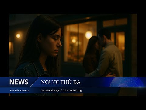 KARAOKE: NGƯỜI THỨ BA | SONG CA STYLE MINH TUYẾT FT ĐVH | THƠ TRẦN KARAOKE.