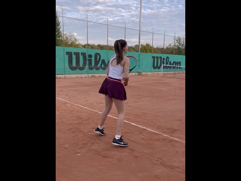 Irina Iurea-College tennis recruiting video