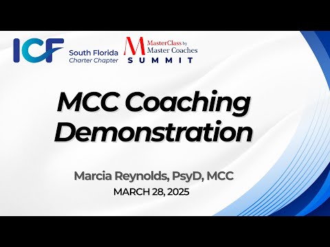 MasterClass Spring Summit 2025 - MCC Coaching Demonstration