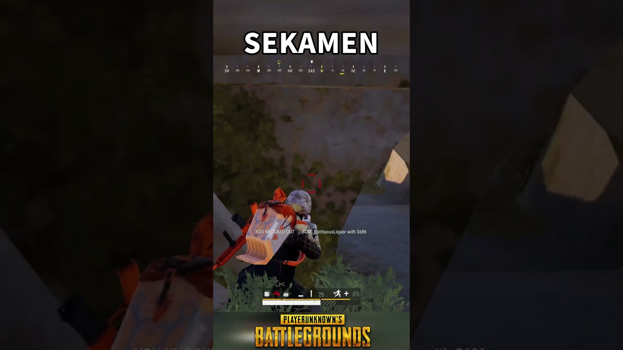 【#PUBG】1v4 | EARLY 7 KILLS! FELL IN LOVE WITH THE S686【せかめん/SEKAMEN】#ソロスク #shorts