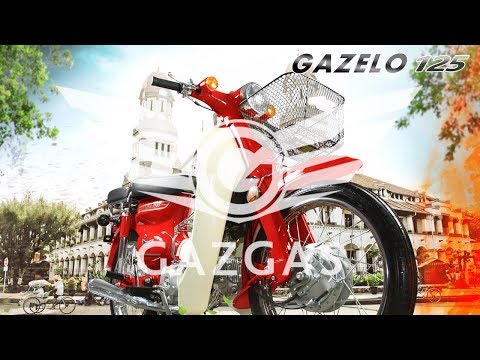 Review Super Cub Reborn, Gazgas Gazelo 125