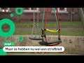 Drie vrienden krijgen toch geen boete voor schommelen in speeltuin