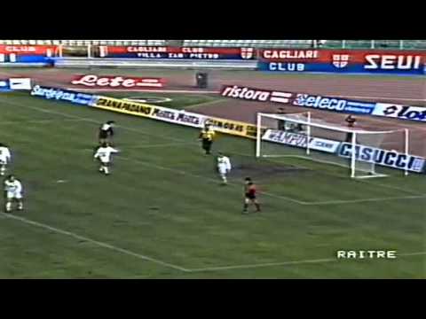 Serie A 1996-1997, day 15 Cagliari - Piacenza 1-0 (Lonstrup)