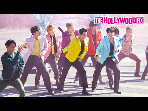 BTS & James Corden Perform Butter, Dynamite & Permission To Dance For Fans On The Street In L.A.