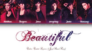 2PM - BEAUTIFUL [Color Coded Lyrics Jap/Rom/Eng]