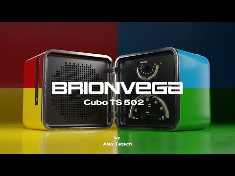 Brionvega Radio Cubo TS502 60s-70s image 8