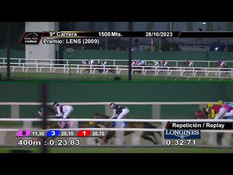 CARRERAS HIPODROMO MARONAS 28/10/23 - URUGUAY -