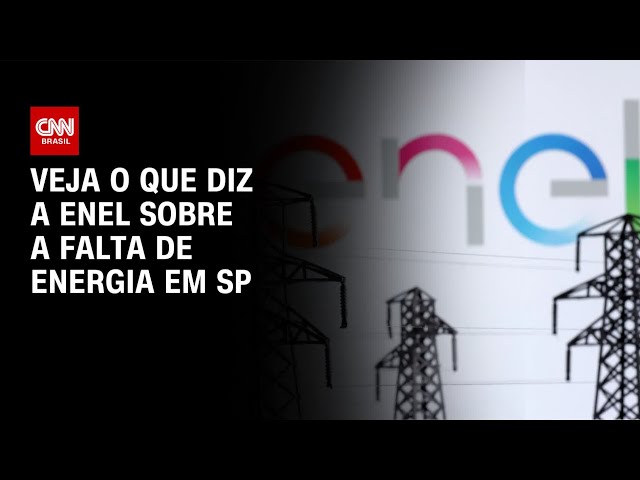 Enel explica falta de energia elétrica em SP | LIVE CNN