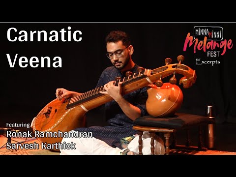 Classical Veena instrumental music | Ronak Ramchandran & Sarvesh Karthick | Melange Fest 2024