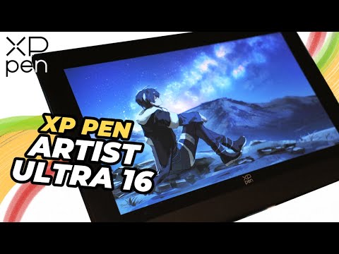 XP Pen Artist Ultra 16 (Unboxing, Review & Drawing)