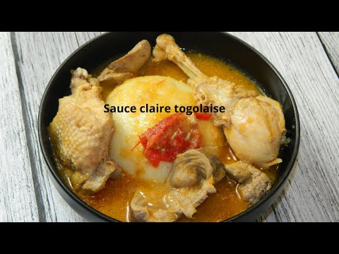 Sauce claire togolaise #192 /  Togolese clear sauce