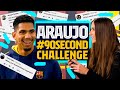 ?‍♂️? Mingueza's hair or Mingueza's beard?! | ARAUJO'S #90secondschallenge