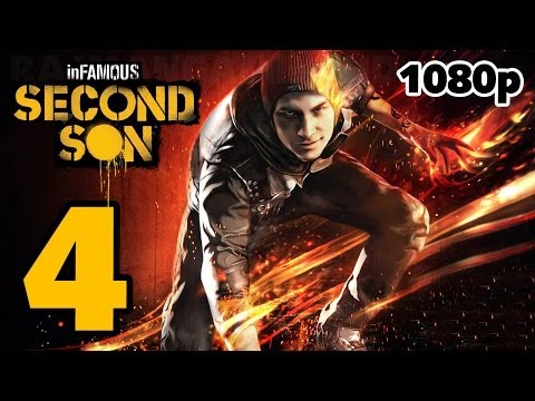 inFAMOUS: Second Son Walkthrough PART 4 [1080p] No Commentary TRUE-HD QUALITY