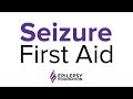 #SeizureFirstAid - What to Do in the Event of a Seizure