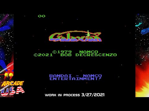 Galaxian! (Atari 7800 Homebrew WIP)