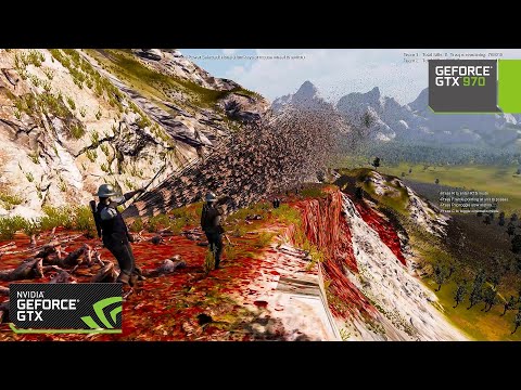 10 Super Archers to defend the Mount Olympus from 800000 Zombies | GTX 970 1080 | UEBS 2