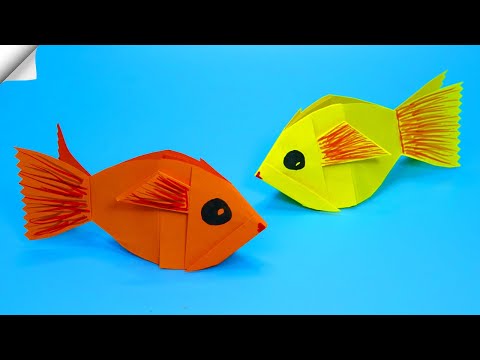 DIY paper crafts Paper Fish