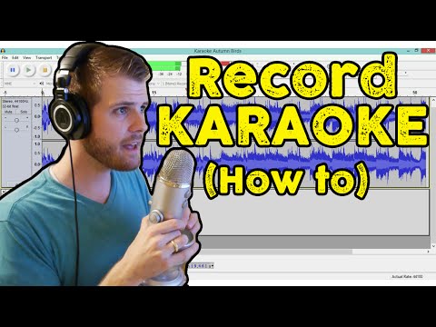 How to Record Vocals for Karaoke | How to Use Audacity