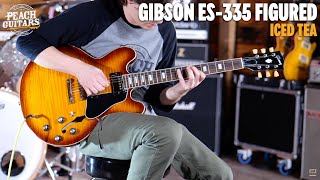 Video thumbnail for No Talking...Just Tones | Gibson ES-335 Figured Iced Tea by Peach Guitars