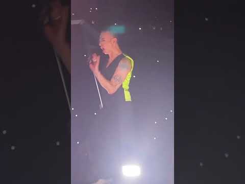 Depeche Mode - Twickenham. 17/06/23. Super close runway shot of end of Personal Jesus