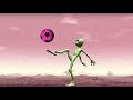 Learn Colors With Green Alien Dame Tu Cosita FIFA Version 2050 With Colored Soccer Balls
