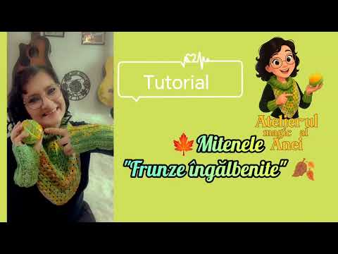"Yellowed Leaves" Mittens - tutorial