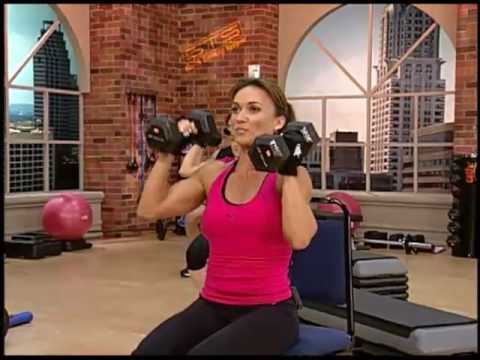 Exercise #621 -  Alternating Seated Overhead Shoulder Press (dumbbell)