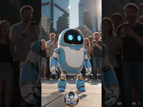 Plotti y su Baile Viral 🤖✨ #plotti #shorts  #robotshow  #plottier  #neuquén  #eventos  #Animacion