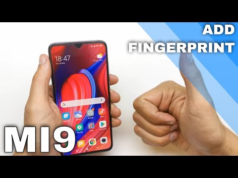 How to Add Fingerprint in XIAOMI Mi 9