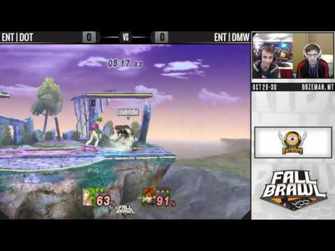 Fall Brawl 2016: ENT | Dot (ZSS) v. ENT | DMW (Roy) - Project M 3.6 Singles